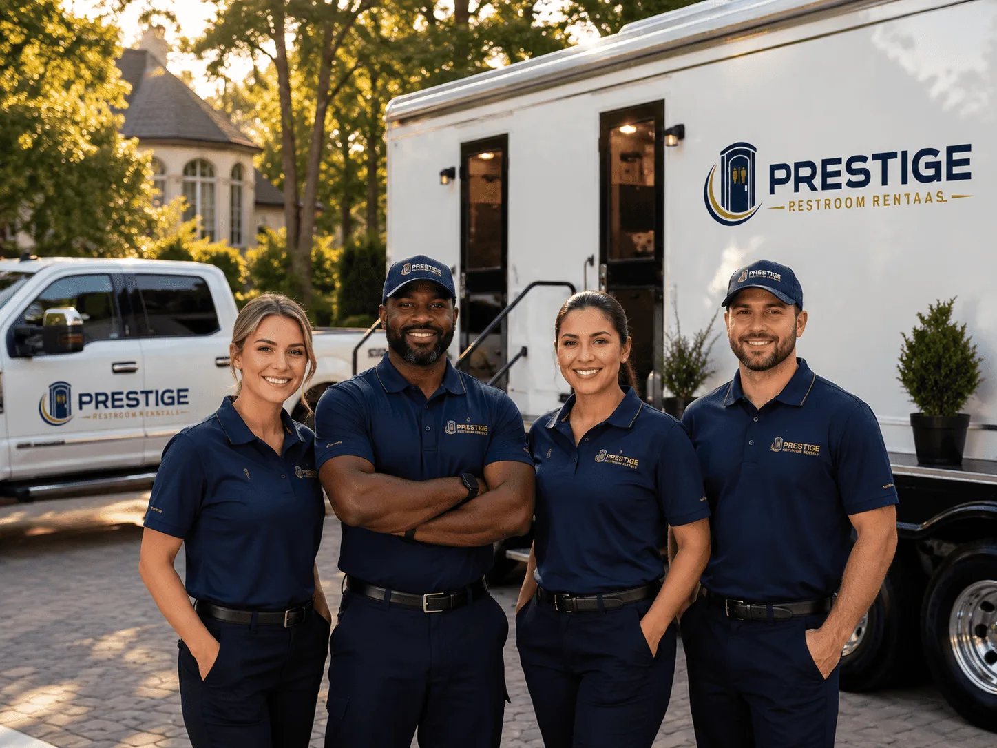 Trusted Luxury Portable Restrooms company in Schriever, LA